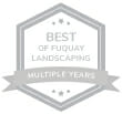 Best of Fuquay Landscaping Award